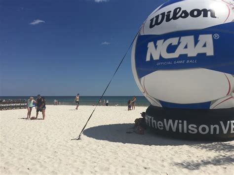 Inaugural NCAA Beach Volleyball Championship | Beach volleyball, Volleyball equipment ...