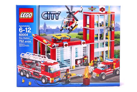 Fire Station - LEGO set #60004-1 (NISB) (Building Sets > City > Fire)