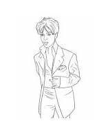Prince coloring Page Sheet sketch template
