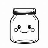 Jar Coloring Pages sketch template