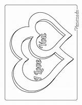 Two Hearts Coloring Sheet Download Printable PDF  Templateroller sketch template