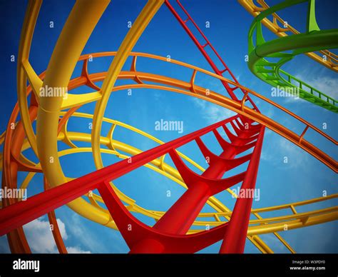 Scary ride theme park hi-res stock photography and images - Alamy