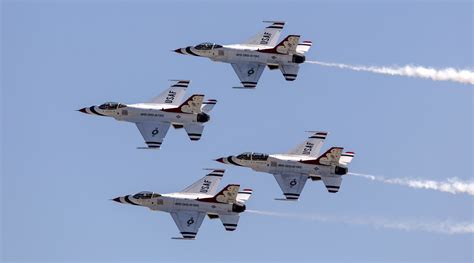 Thunderbirds at Andrews Air Show