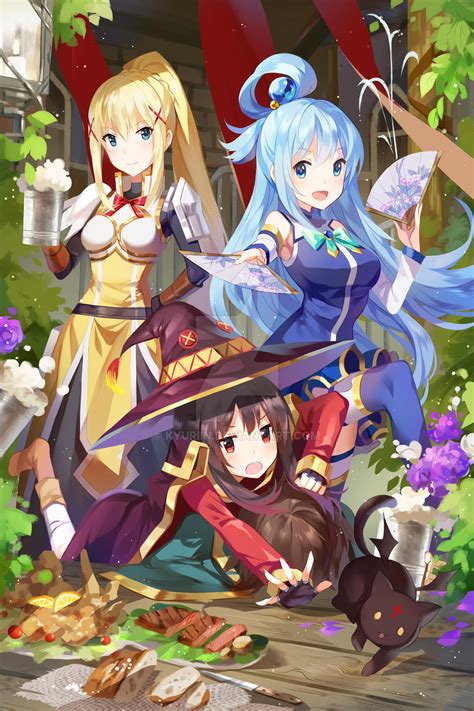 Konosuba by Kyuriin on DeviantArt