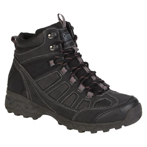 Men's Wide Black Mid Hiker: Sturdy Footwear at Kmart