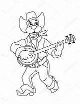 Desenhos De Banjo para Colorir Imprimir E Pintar  Coloringlib sketch template