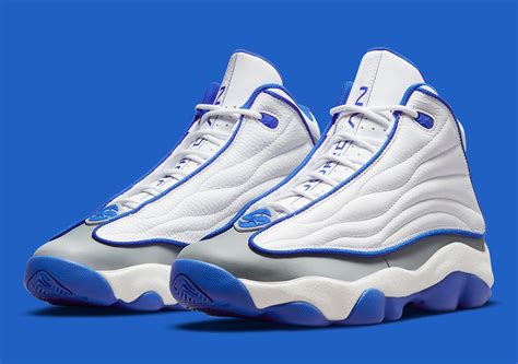 Jordan Pro Strong White/Royal - SneakherClub