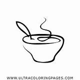 Dibujo De Sopa Para Colorear  Ultra Coloring Pages sketch template