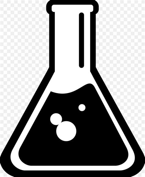 Beaker Laboratory Flask Clip Art, PNG, 1964x2400px, Beaker, Area, Black ...