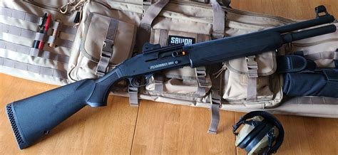 My first shotgun! Mossberg 930 SPX. I was worried it wouldn't like birdshot but it cycled it ...