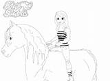 Paarden Kleurplaat Star Stable  Gratis Een Printen En Kleuren sketch template