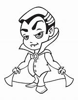 Printable Vampire Coloring Pages sketch template