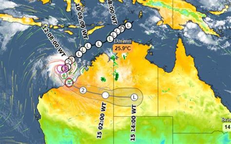 Cyclone Ilsa strengthens and turns, as impact to track…
