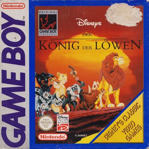 Disney's The Lion King cover or packaging material - MobyGames