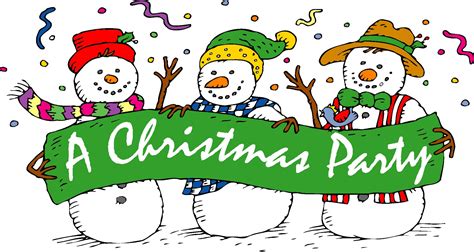 christmas party clipart free - Clip Art Library