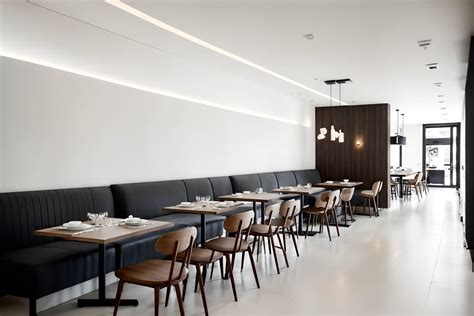 Minimalist-style (restaurant interior) with restaurant decor and restaurant b... - Interior AI