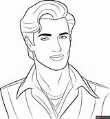 Handsome Ken Coloring Page  Easy Drawing Guides sketch template
