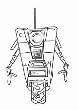 Borderlands Coloring Pages  Free Printable For Kids sketch template