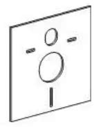 GEBERIT Wall Mounted Toilet Bowl Instruction Manual