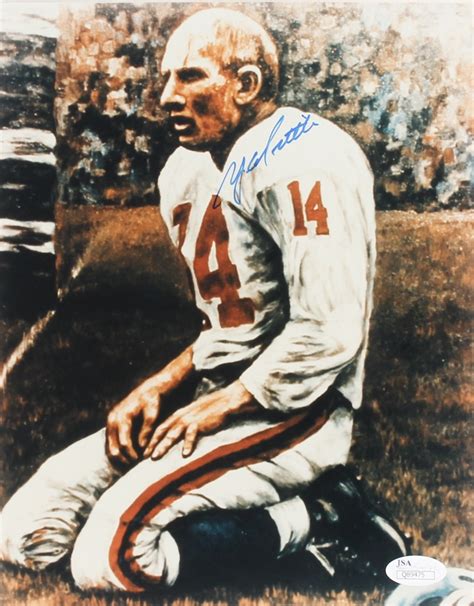 Y.A. Tittle Signed Giants 8x10 Photo (JSA COA) | Pristine Auction