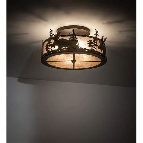 Meyda Tiffany 4 - Light Semi Flush Mount | Perigold in 2023 | Light ...