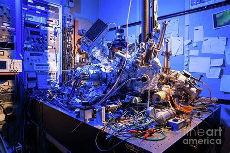 Scanning Tunneling Microscope #1 by Stan Olszewski/ibm Research/science Photo Library