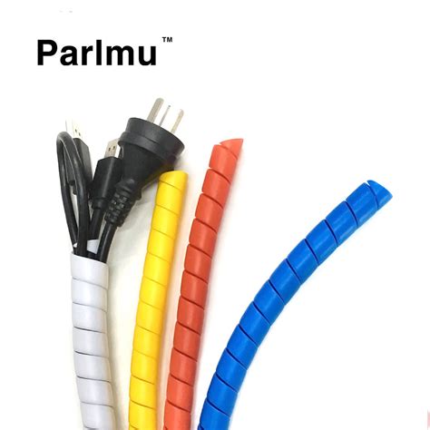 Hot selling Abrasion Resistant 30mm PP Electric Wire Plastic Cover - Buy Spiral Tube Wrap ...