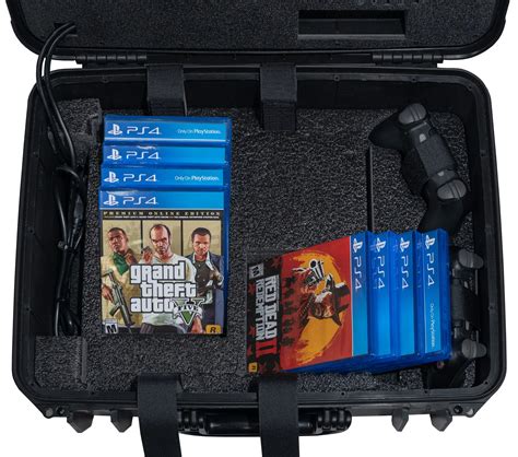 Case Club Waterproof PlayStation 4 Portable Gaming Case w/ Built in Monitor