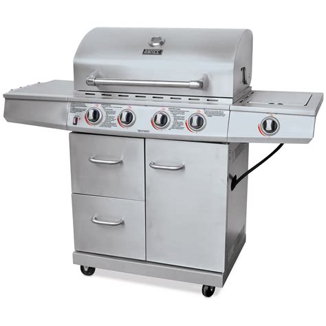 Backyard Grill Stainless Steel 4 Burner Gas Grill BBQ - GBC1562WD-C | Walmart Canada