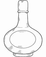 Bottle Of Alcohol coloring Page  Free Printable Coloring Pages sketch template