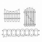 Wooden Fence Drawing Images  Free Download On Freepik sketch template