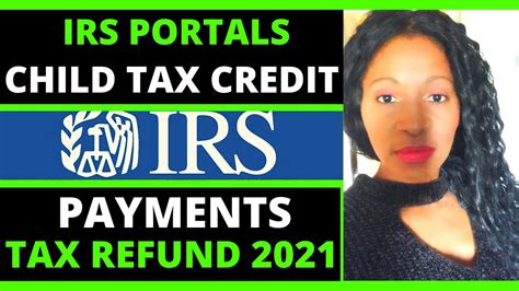 IRS portal for child tax credit - YouTube