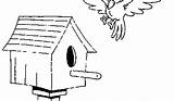 Birdhouse Coloring Pages Bring Nature To Life With sketch template