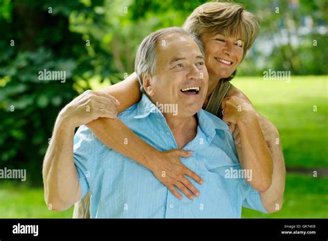 Old Couple Is Happy Stock Photo - Alamy