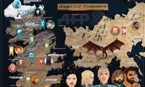 Game Of Thrones Map