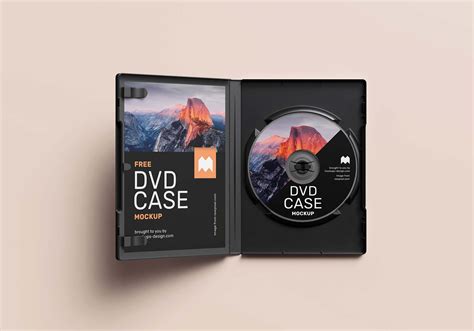 Free DVD Case Mockup (PSD)