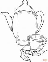 Teapot Coloring Page  Free Printable Coloring Pages sketch template