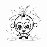 Sprinkler Coloring Page PNG Transparent Images Free Download  Vector sketch template
