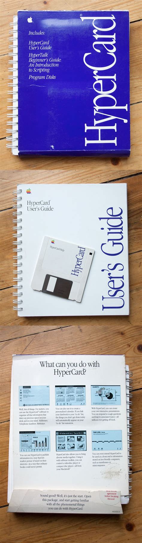 Apple HyperCard - Original packaging with floppy disks. Hyper Card is ...