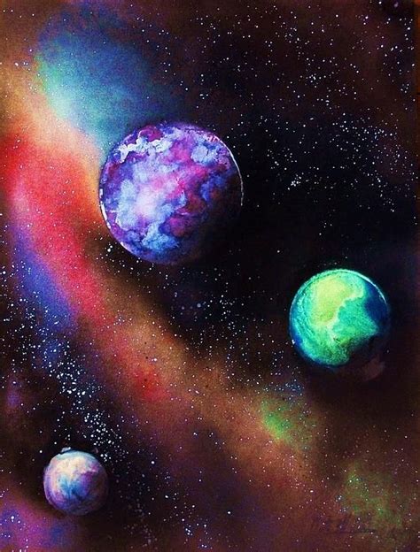 Pin by Lesley Patricia on My Style | Space painting, Space art, Spray ...