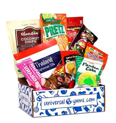 Universal Yums | International snacks, Snack subscription box, Yum