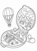 Pocket World coloring Pages  ColoringLib sketch template