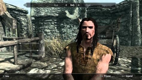 Skyrim Full Character Creation Customization Male - YouTube