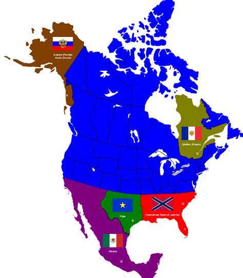 Federal States of America - Alternative History