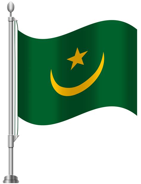 Mauritania Flag PNG Clip Art