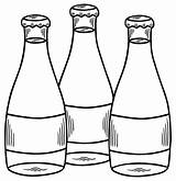 Glass Bottle Coloring Page sketch template