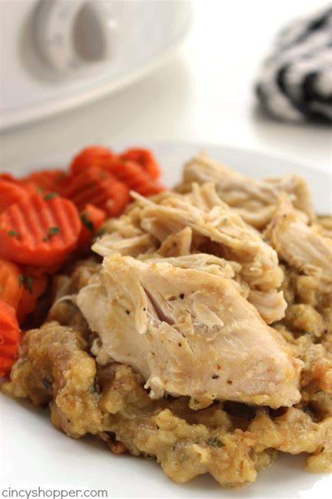 Easy Slow Cooker Chicken and Stuffing - CincyShopper