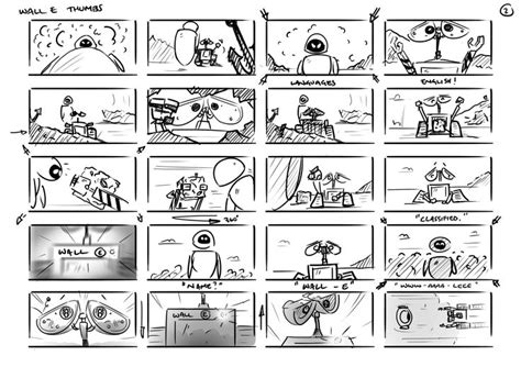 Storyboard thumbnails: continued | Storyboard ideas, Storyboard examples, Animation storyboard