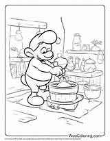 100  Smurf coloring Pages Free PDF To Print Woo Coloring sketch template