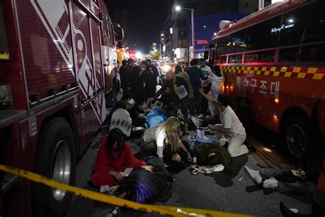 Crush kills at least 151 at Halloween festivities in Seoul | AP News